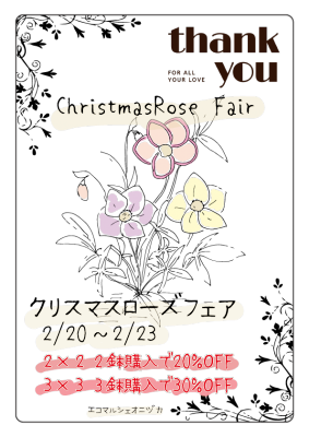 クリスマスローズフェア2026