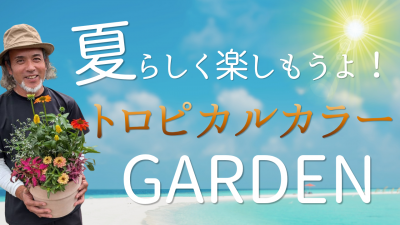夏らしく!